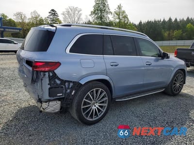 Trzecie zdjęcie samochodu z tyłu: 2025 MERCEDES-BENZ GLS 450 4MATIC VIN:4JGFF5KE0SB374917 - miniatura