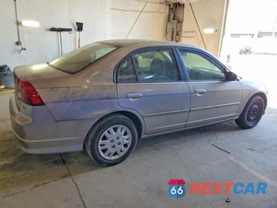 Trzecie zdjęcie samochodu z tyłu: 2004 HONDA CIVIC LX VIN:2HGES16584H631719 - miniatura