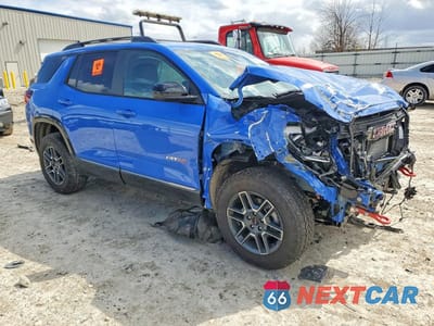 Czwarte zdjęcie samochodu z boku: 2026 GMC TERRAIN AT4 VIN:3GKALYEG1TL212286 - miniatura