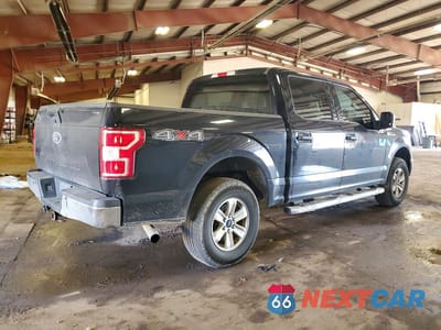 Trzecie zdjęcie samochodu z tyłu: 2018 FORD F150 SUPERCREW VIN:1FTEW1E57JKD82547 - miniatura