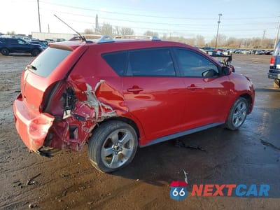 Trzecie zdjęcie samochodu z tyłu: 2009 PONTIAC VIBE VIN:5Y2SM67069Z419579 - miniatura