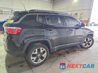 Trzecie zdjęcie samochodu z tyłu: 2018 JEEP COMPASS LIMITED VIN:3C4NJDCBXJT470225 - miniatura