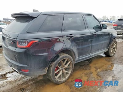 Trzecie zdjęcie samochodu z tyłu: 2019 LAND ROVER RANGE ROVER SPORT SVR VIN:SALWZ2SE8KA836309 - miniatura