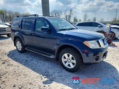 Czwarte zdjęcie samochodu z boku: 2012 NISSAN PATHFINDER S VIN:5N1AR1NB6CC631215 - miniatura