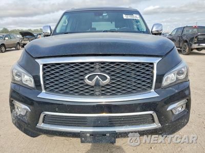 Piąte zdjęcie samochodu w środku: 2017 INFINITI QX80 BASE VIN:JN8AZ2NFXH9645284 - miniatura