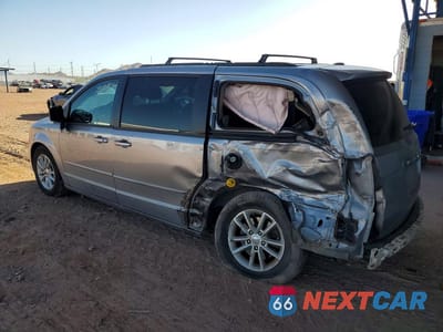 Drugie zdjęcie samochodu z przodu: 2016 DODGE GRAND CARAVAN SXT VIN:2C4RDGCG3GR381453 - miniatura
