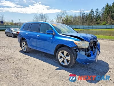 Czwarte zdjęcie samochodu z boku: 2008 TOYOTA HIGHLANDER LIMITED VIN:JTEES42A482034144 - miniatura