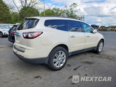 Trzecie zdjęcie samochodu z tyłu: 2014 CHEVROLET TRAVERSE LT VIN:1GNKRGKD3EJ128927 - miniatura