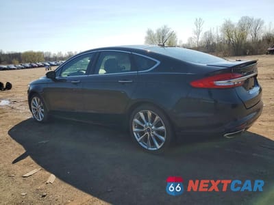 Drugie zdjęcie samochodu z przodu: 2017 FORD FUSION TITANIUM VIN:3FA6P0D93HR273417 - miniatura