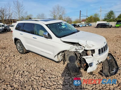 Czwarte zdjęcie samochodu z boku: 2014 JEEP GRAND CHEROKEE LIMITED VIN:1C4RJFBG9EC259674 - miniatura