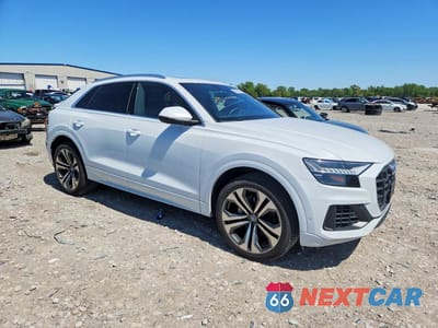 Czwarte zdjęcie samochodu z boku: 2019 AUDI Q8 PRESTIGE VIN:WA1CVAF18KD014559 - miniatura