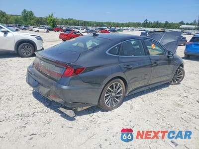 Trzecie zdjęcie samochodu z tyłu: 2022 HYUNDAI SONATA LIMITED VIN:KMHL34J21NA215847 - miniatura