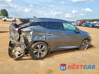 Trzecie zdjęcie samochodu z tyłu: 2021 NISSAN MURANO SV VIN:5N1AZ2BS3MC110447 - miniatura