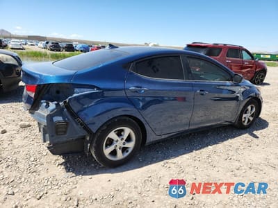 Trzecie zdjęcie samochodu z tyłu: 2015 HYUNDAI ELANTRA SE VIN:KMHDH4AE3FU443249 - miniatura