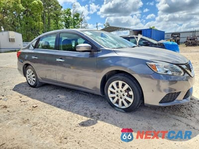 Czwarte zdjęcie samochodu z boku: 2019 NISSAN SENTRA S VIN:3N1AB7AP7KY207709 - miniatura