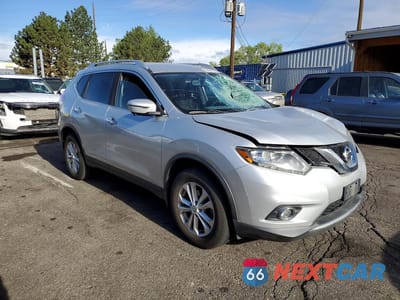 Czwarte zdjęcie samochodu z boku: 2016 NISSAN ROGUE SV VIN:KNMAT2MV0GP708120 - miniatura