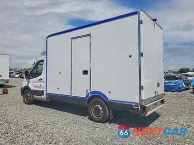 Drugie zdjęcie samochodu z przodu: 2021 FORD TRANSIT DELIVERY TRUCK VIN:1FDBW5Z86MKA96462 - miniatura