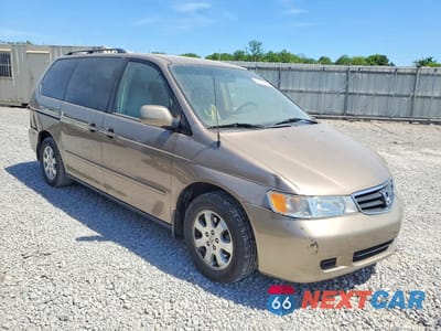 Czwarte zdjęcie samochodu z boku: 2003 HONDA ODYSSEY EXL VIN:5FNRL18953B047182 - miniatura