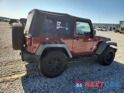 Trzecie zdjęcie samochodu z tyłu: 2008 JEEP WRANGLER X VIN:1J4FA24188L508176 - miniatura