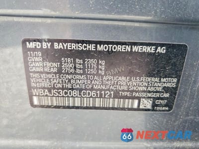 Zdjęcie 13 z 13 samochodu: 2022 BMW 2 SERIES 228I XDRIVE VIN:WBAJS3C08LCD61121 - miniatura