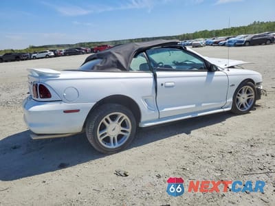 Trzecie zdjęcie samochodu z tyłu: 1998 FORD MUSTANG GT VIN:1FAFP45X6WF228941 - miniatura