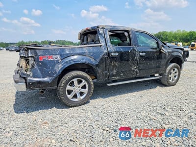 Trzecie zdjęcie samochodu z tyłu: 2016 FORD F150 SUPERCREW VIN:1FTEW1EF5GFB92336 - miniatura