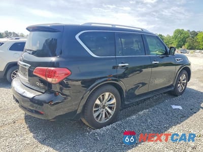 Trzecie zdjęcie samochodu z tyłu: 2016 INFINITI QX80 BASE VIN:JN8AZ2NF7G9613570 - miniatura