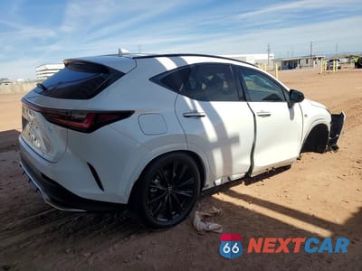 Trzecie zdjęcie samochodu z tyłu: 2024 LEXUS NX 450H+ F SPORT HANDLING VIN:JTJKKCFZ1R2041360 - miniatura