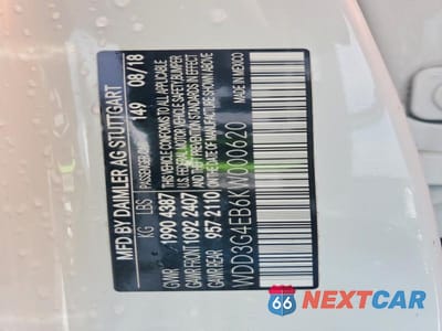 Zdjęcie 13 z 13 samochodu: 2019 MERCEDES-BENZ A 220 VIN:WDD3G4EB6KW000620 - miniatura