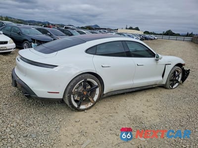 Trzecie zdjęcie samochodu z tyłu: 2020 PORSCHE TAYCAN TURBO VIN:WP0AC2Y15LSA71226 - miniatura