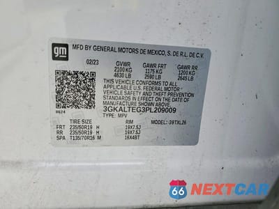 Zdjęcie 14 z 14 samochodu: 2023 GMC TERRAIN SLE VIN:3GKALTEG3PL209009 - miniatura