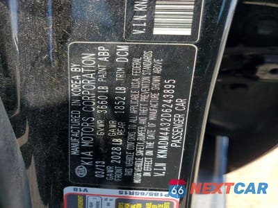 Zdjęcie 12 z 12 samochodu: 2013 KIA RIO LX VIN:KNADM4A32D6243895 - miniatura