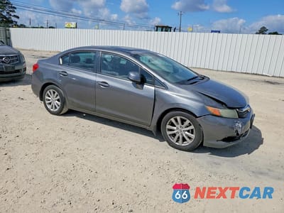 Czwarte zdjęcie samochodu z boku: 2012 HONDA CIVIC EX VIN:2HGFB2F80CH529429 - miniatura