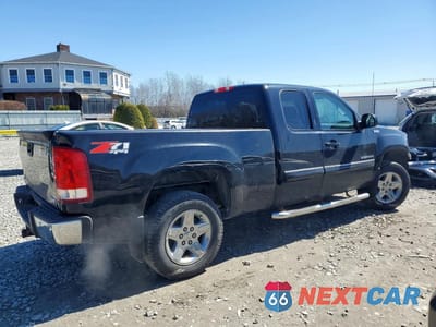 Trzecie zdjęcie samochodu z tyłu: 2011 GMC SIERRA K1500 SLE VIN:1GTR2VE37BZ153040 - miniatura