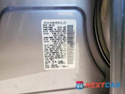 Zdjęcie 13 z 13 samochodu: 2009 INFINITI FX35 BASE VIN:JNRAS18W19M152307 - miniatura