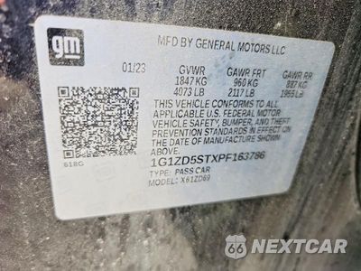Zdjęcie 12 z 12 samochodu: 2023 CHEVROLET MALIBU LT VIN:1G1ZD5STXPF163786 - miniatura