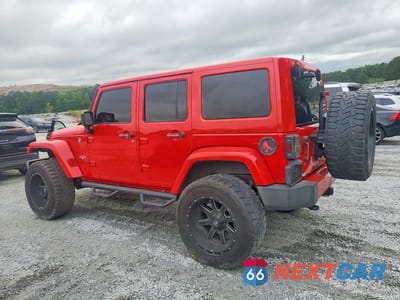 Drugie zdjęcie samochodu z przodu: 2016 JEEP WRANGLER UNLIMITED SAHARA VIN:1C4BJWEGXGL115678 - miniatura
