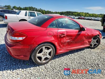 Trzecie zdjęcie samochodu z tyłu: 2005 MERCEDES-BENZ SLK 350 VIN:WDBWK56F85F038494 - miniatura