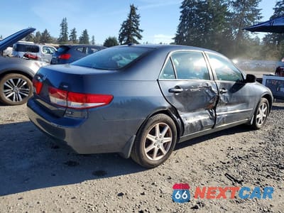 Trzecie zdjęcie samochodu z tyłu: 2004 HONDA ACCORD EX VIN:1HGCM66514A025126 - miniatura
