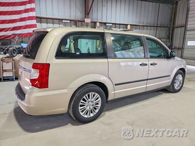 Trzecie zdjęcie samochodu z tyłu: 2015 DODGE GRAND CARAVAN SE VIN:2C4RDGBGXFR606192 - miniatura