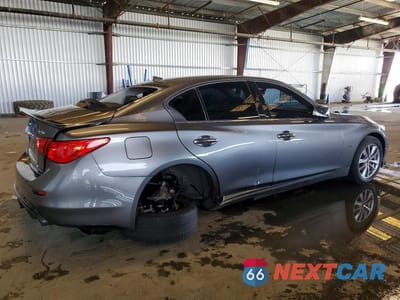Trzecie zdjęcie samochodu z tyłu: 2017 INFINITI Q50 3.0T PREMIUM VIN:JN1EV7AP0HM739372 - miniatura
