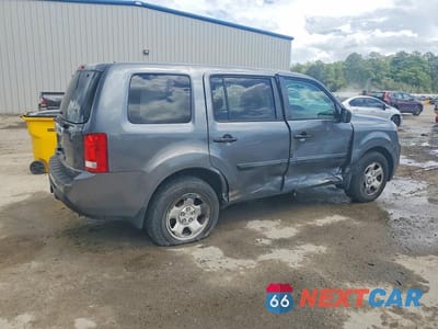 Trzecie zdjęcie samochodu z tyłu: 2013 HONDA PILOT LX VIN:5FNYF3H25DB006442 - miniatura
