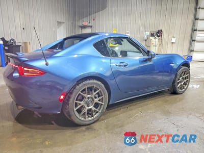 Trzecie zdjęcie samochodu z tyłu: 2018 MAZDA MX-5 MIATA GRAND TOURING VIN:JM1NDAM75J0203958 - miniatura