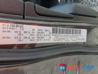 Zdjęcie 13 z 13 samochodu: 2018 JEEP GRAND CHEROKEE LAREDO VIN:1C4RJEAG5JC430667 - miniatura