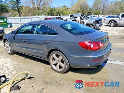 Drugie zdjęcie samochodu z przodu: 2012 VOLKSWAGEN CC LUXURY VIN:WVWHP7AN5CE546205 - miniatura