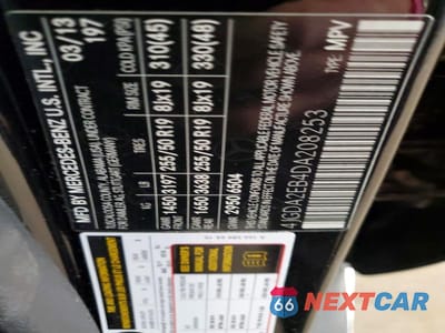 Zdjęcie 13 z 13 samochodu: 2013 MERCEDES-BENZ ML 350 BLUETEC VIN:4JGDA2EB4DA208253 - miniatura