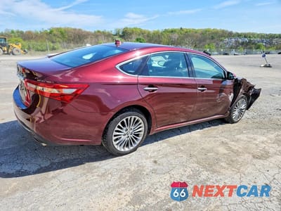 Trzecie zdjęcie samochodu z tyłu: 2017 TOYOTA AVALON LIMITED VIN:4T1BK1EB4HU262817 - miniatura