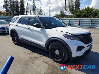 Czwarte zdjęcie samochodu z boku: 2021 FORD EXPLORER VIN:1FM5K8AW0MNA20416 - miniatura