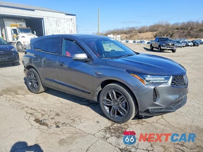 Czwarte zdjęcie samochodu z boku: 2022 ACURA RDX A-SPEC VIN:5J8TC2H60NL016215 - miniatura