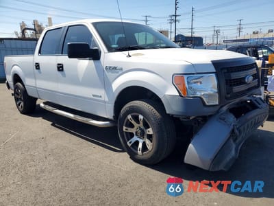 Czwarte zdjęcie samochodu z boku: 2013 FORD F150 SUPERCREW VIN:1FTFW1CT4DKG11969 - miniatura